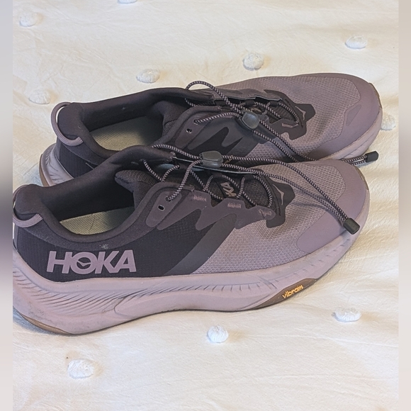 Hoka Women's Sneakers in Lavender and Black - Picture 9 of 10